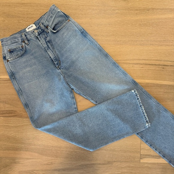 AGOLDE Pinch Waist Kick Flare Jeans (25) - Picture 1 of 6